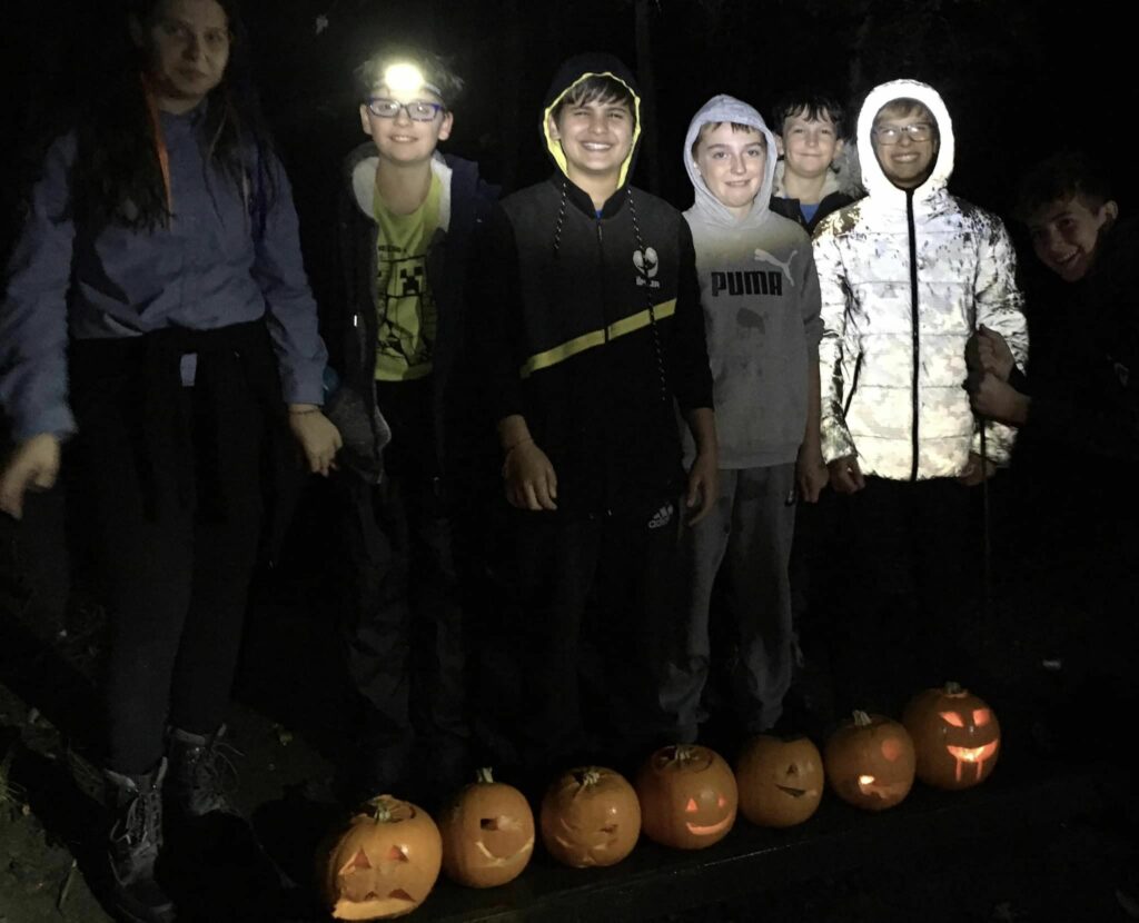 Scout Pumkin Carving